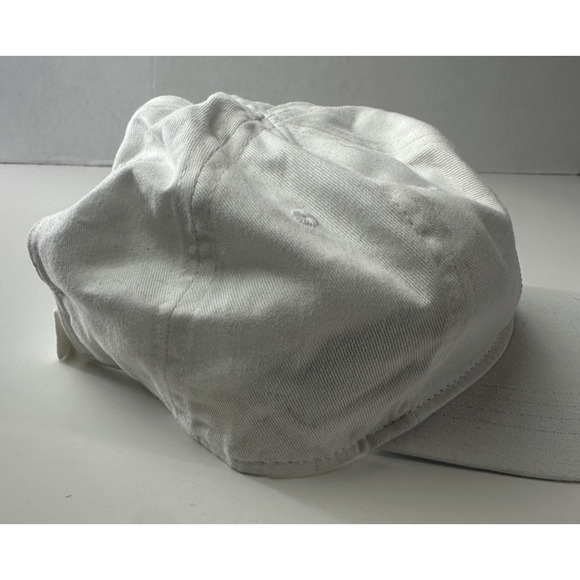 Nike TODDLER HBR Patch Curve Brim Cap White Blue Adjustable Strap Back Hat Rare - Picture 4 of 9